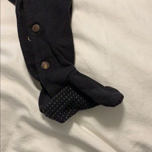 L'ovedbaby One Pieces - Black L’oved baby footed onesie L'ovedbaby One Pieces - Black L’oved baby footed onesie